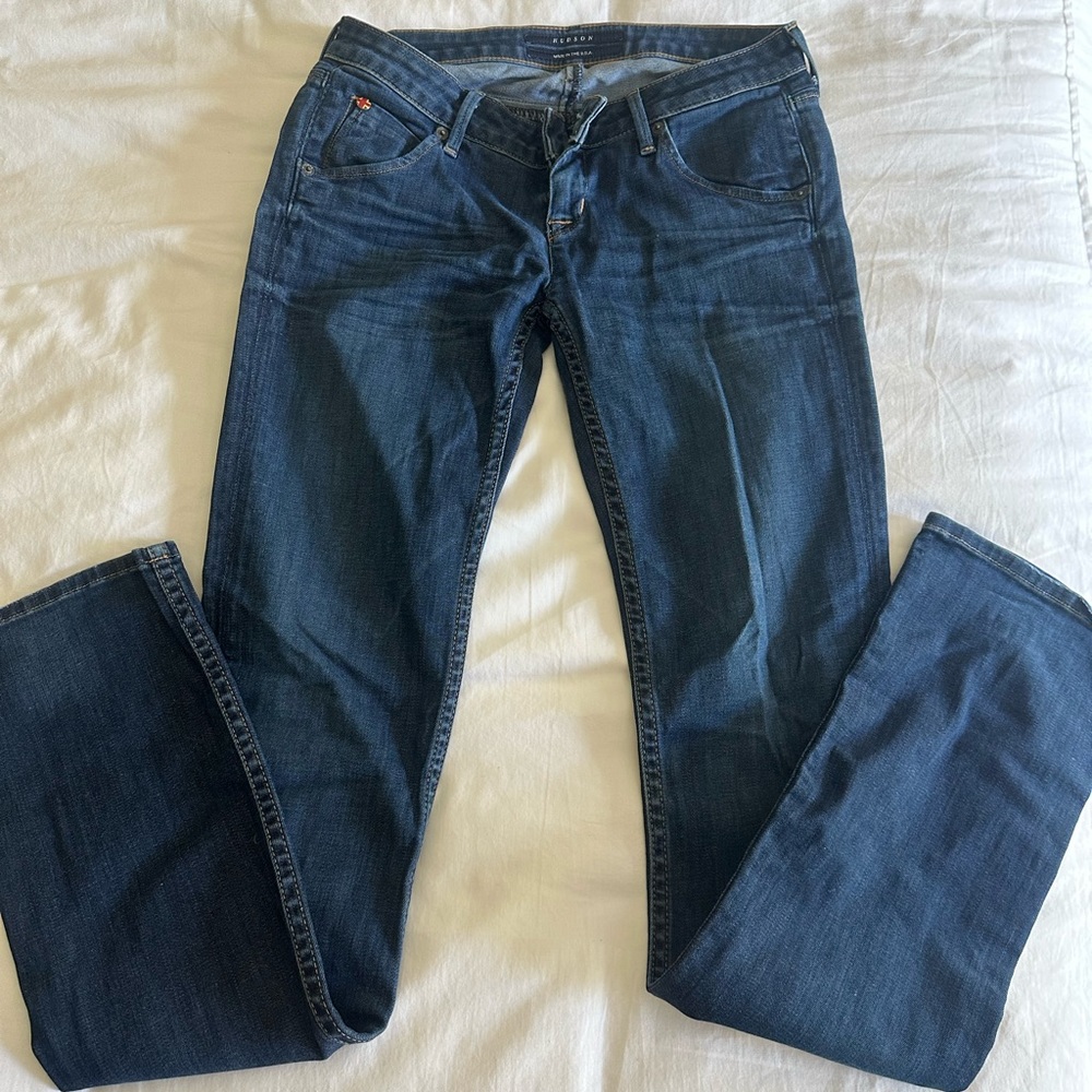 Hudson women’s jeans size 25 straight leg